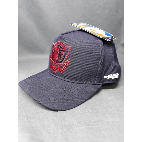 Pro Standard Dallas Mavericks Snapback Hat Navy Blue NEW! - Picture 5 of 7